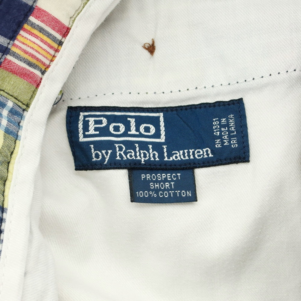 【中古】ポロ ラルフローレン Polo Ralph Lauren コットン パッチワーク ショートパンツ マルチカラー【サイズ34】【MLT】【S/S】【状態ランクB】【メンズ】【759091】