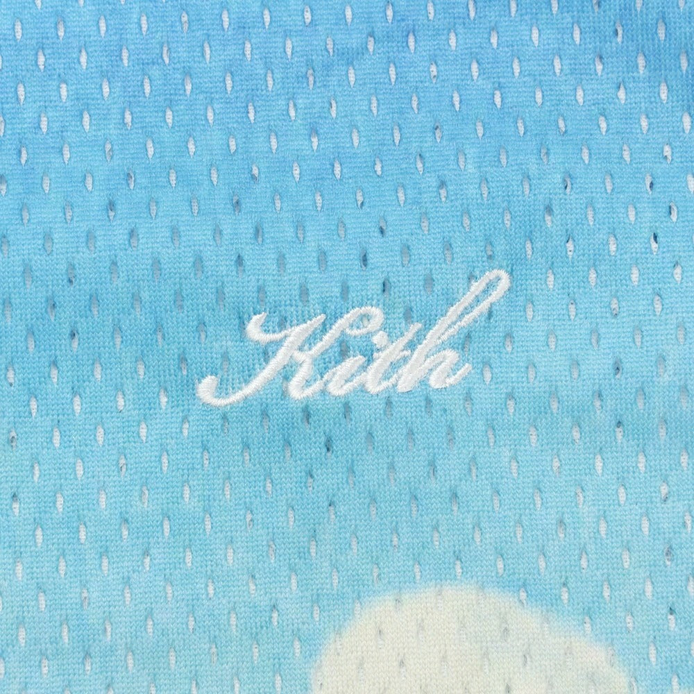 中古】キス KITH ポリエステルメッシュ ハーフジップ 半袖