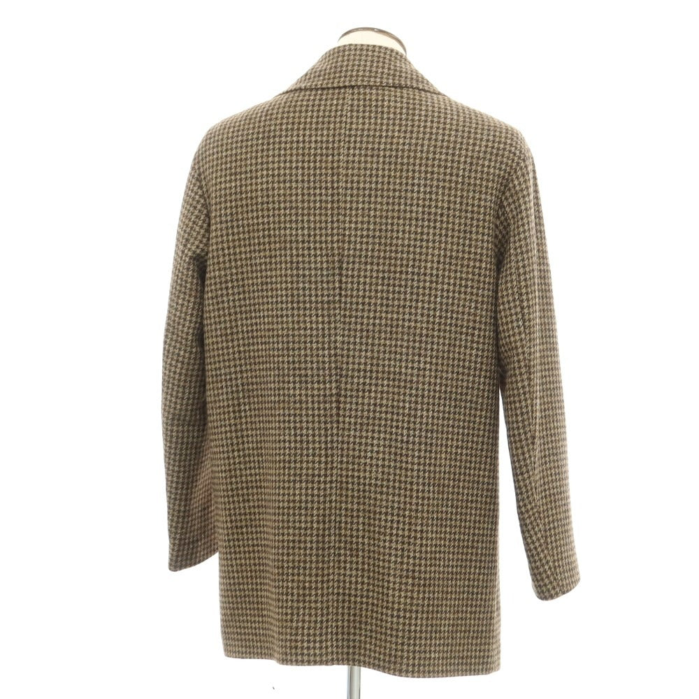 中古】イーヴォ Hevo ウールツイード ハウンドトゥース ダブルブレスト