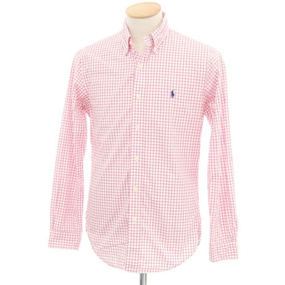 【中古】ラルフローレン RALPH LAUREN チェック BDシャツ ホワイトxピンク【 S 】【 状態ランクB 】【 メンズ 】
[CPD]