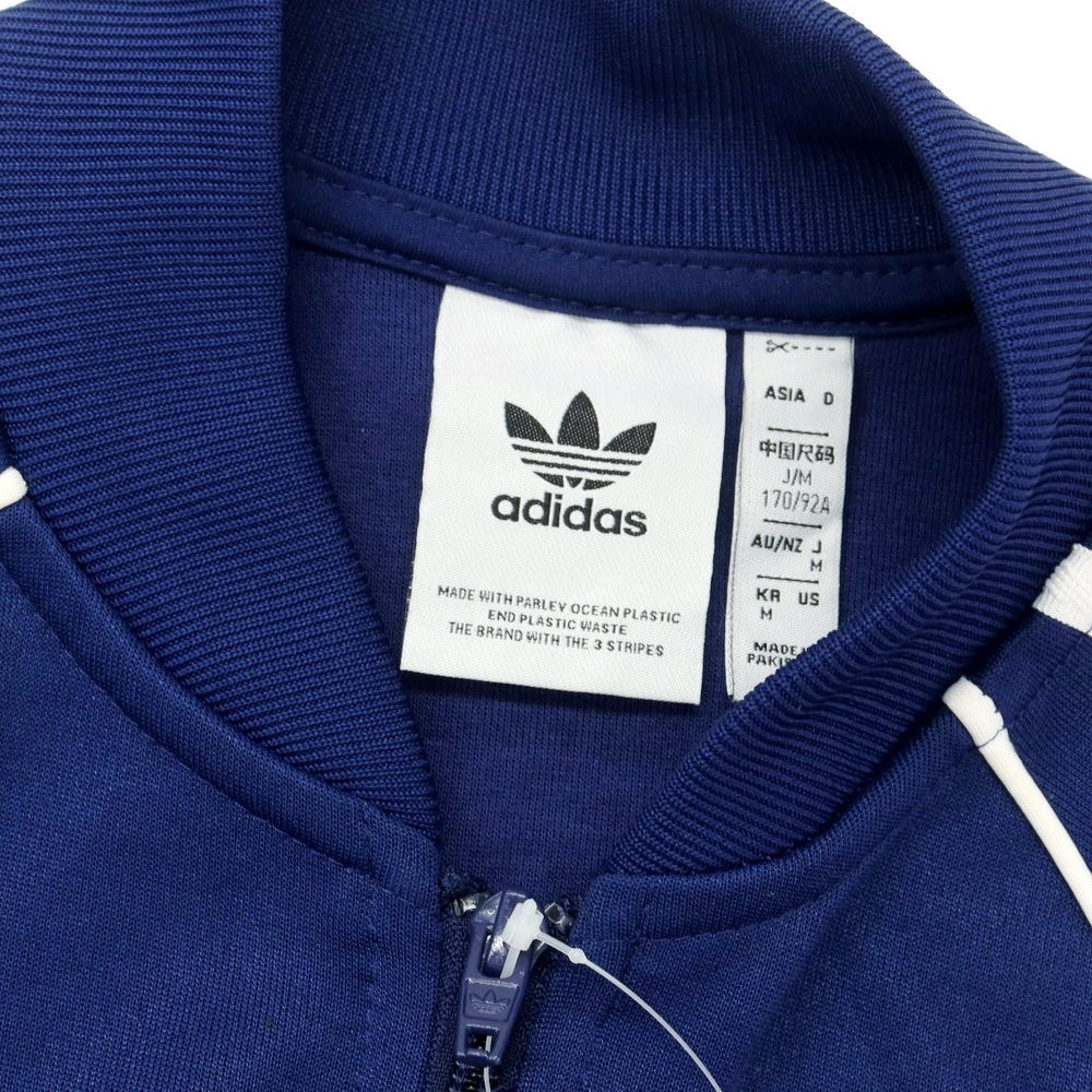 【中古】アディダス adidas ポリエステルコットン ジップアップ ジャージ ネイビー【 M 】【 状態ランクB 】【 メンズ 】
[APD]