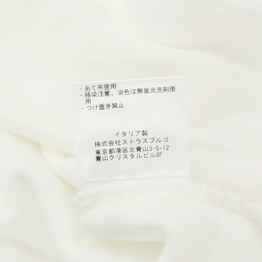 【中古】【未使用】クルチアーニ CRUCIANI コットン パイル クルーネック 半袖Ｔシャツ ホワイト【 46 】【 状態ランクS 】【 メンズ 】