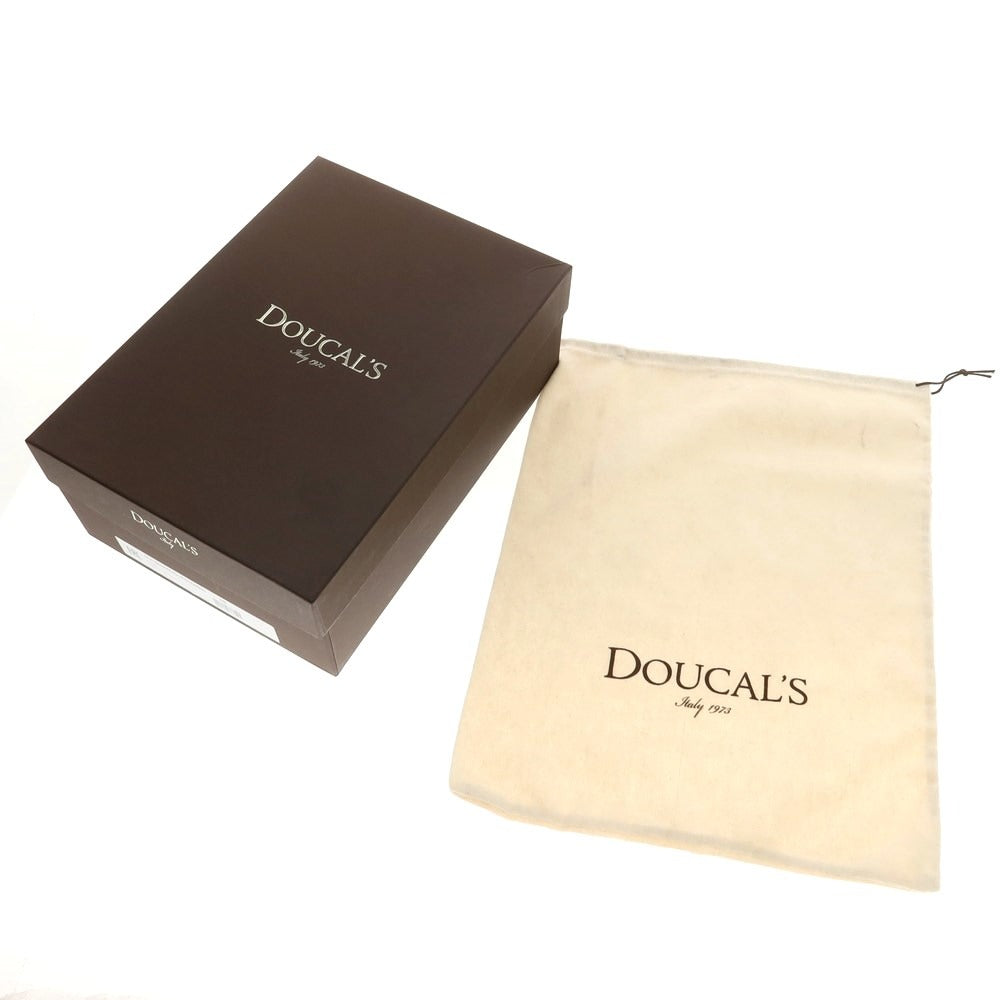 【中古】デュカルス DOUCALS サイドゴア ブーツ ブラック【 39 】【 状態ランクA 】【 メンズ 】