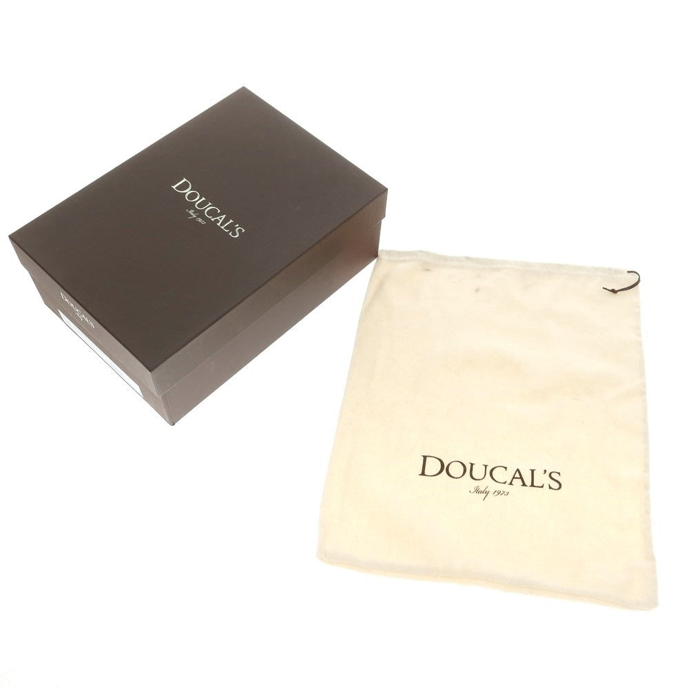 【中古】デュカルス DOUCALS サイドゴアブーツ ブラック【 42 】【 状態ランクA 】【 メンズ 】