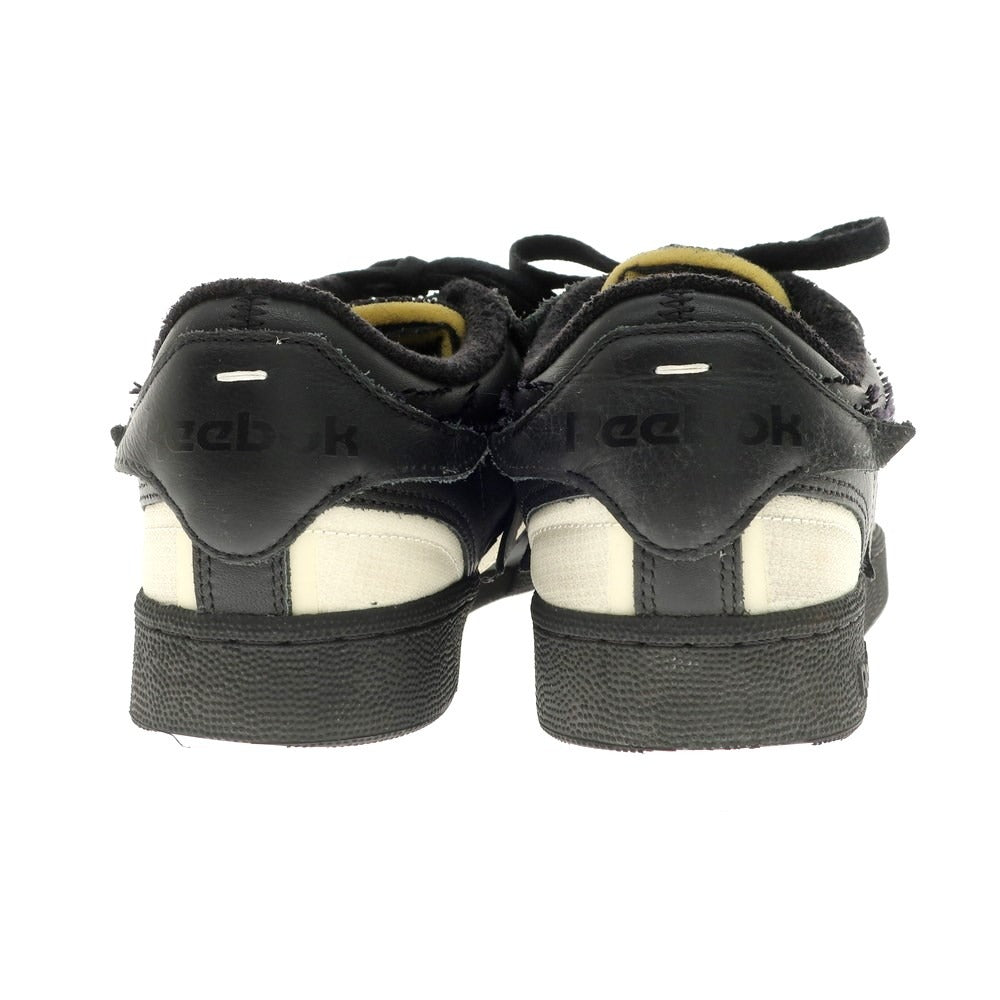 【中古】マルタンマルジェラ２２ Martin Margiela 22 ×Reebok PROJECT 0CC Memory Of V2 スニーカー ブラックxオフホワイト【 26.5 】【 状態ランクB 】【 メンズ 】