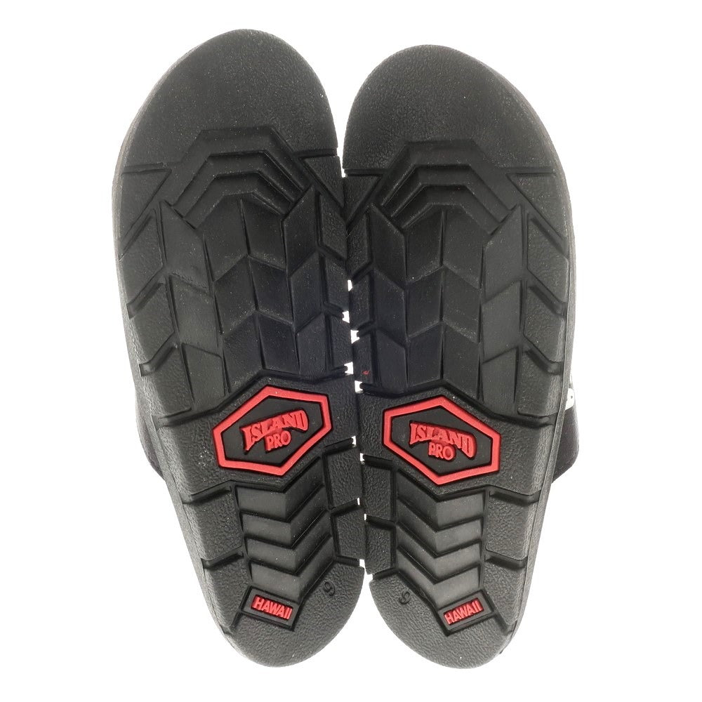 【中古】ウィンダンシー WIND AND SEA × Island Slipper ウルトラスエード サンダル ブラック【 9 】【 状態ランクA 】【 メンズ 】