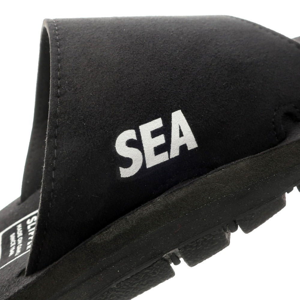 中古】ウィンダンシー WIND AND SEA × Island Slipper ウルトラスエード サンダル ブラック【 9 】【 状態ラ –  リタリオリブロ