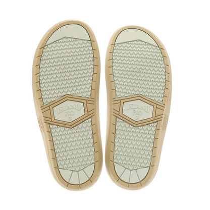 【中古】【未使用】アイランドスリッパ ISLAND SLIPPER レザー トングサンダル シルバー【 8 】【 状態ランクS 】【 メンズ 】