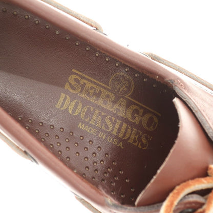 【中古】セバゴ SEBAGO DOCKSIDES レザー デッキシューズ ブラウン【 8.5 】【 状態ランクB 】【 メンズ 】