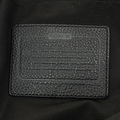 【中古】コーチ COACH レザー ワンショルダーバッグ ブラック【 状態ランクB 】【 メンズ 】