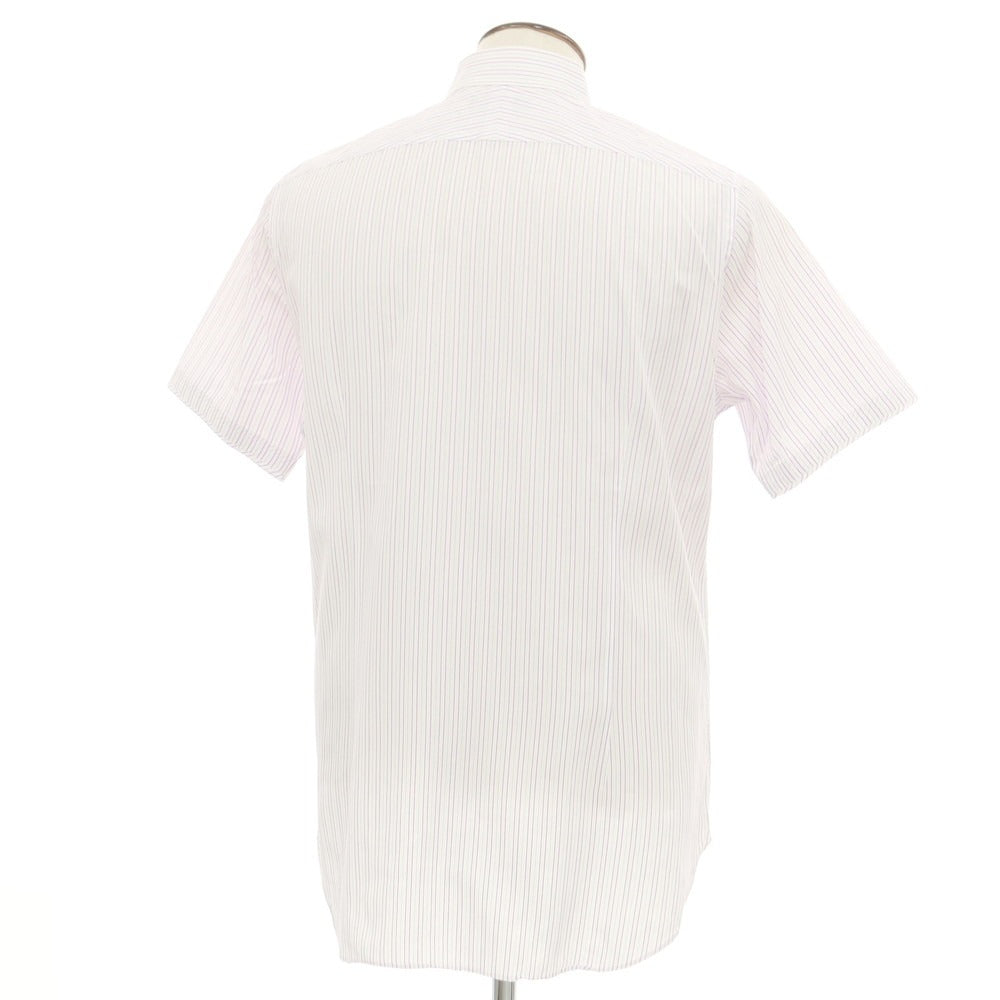 [新品]定価17280円 ダーバン【L】日本製 半袖 ドレスシャツ　モンスーン20周年記念限定　清涼素材　スナップダウン　クールビズ好適【L】 定価17280円 ダーバン新品⁄L日本製 ギンガムチェック半袖ドレス