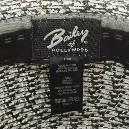 [Used] Bailey Polypropylene Summer Hat Gray x Black [57.5th place] [Condition rank B] [Men&