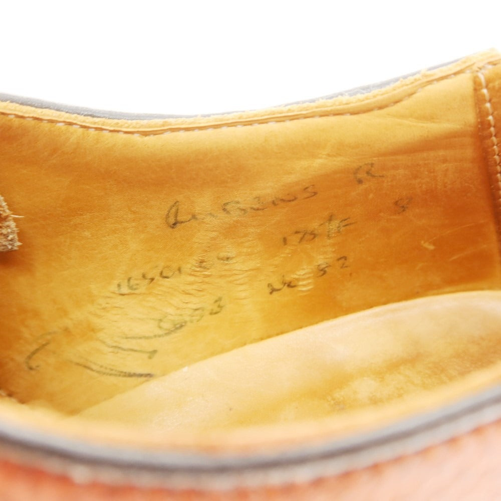 【中古】チーニー CHEANEY カントリーカーフ プレーントゥ ドレスシューズ ブラウン【 8 】【 状態ランクC 】【 メンズ 】