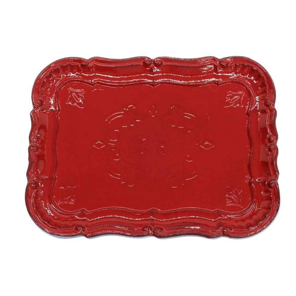 [New] R+D. LAB GIULIA Wood Tray Dark Red x Blue [S] [Condition Rank N] [Unisex] [DPD]
