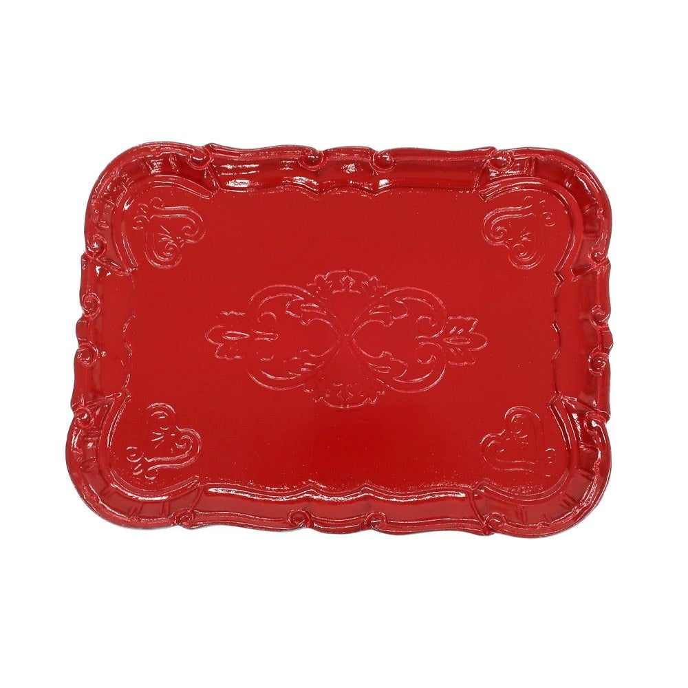 [New] R+D. LAB CAMILA Wood Tray Dark Red x Blue [M] [Condition Rank N] [Unisex] [DPD]