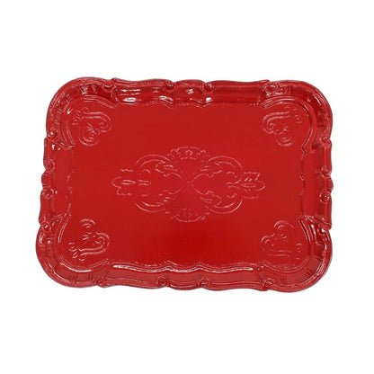 [New] R+D. LAB CAMILA Wood Tray Dark Red x Blue [M] [Condition Rank N] [Unisex] [DPD]
