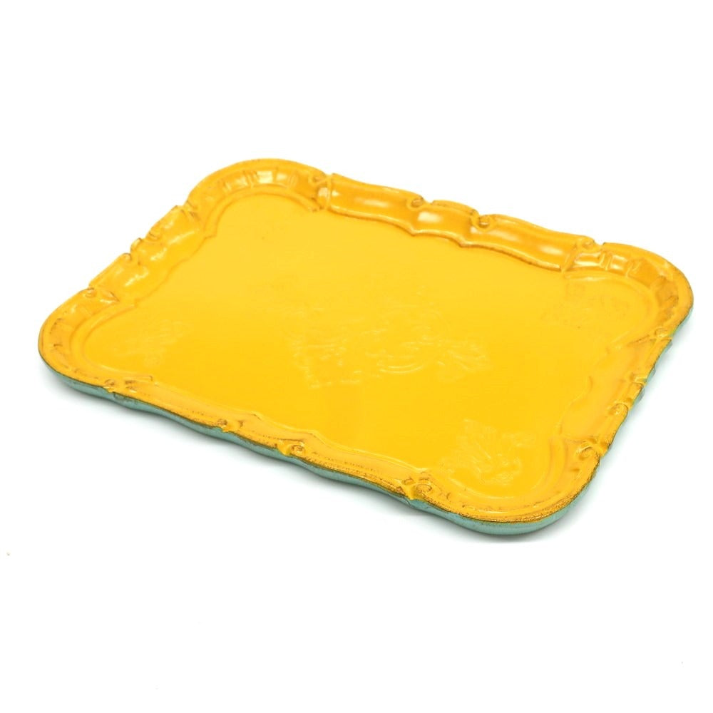 [New] R+D. LAB CAMILA Wood Tray Yellow x Mint Green [M] [Condition Rank N] [Unisex] [DPD]
