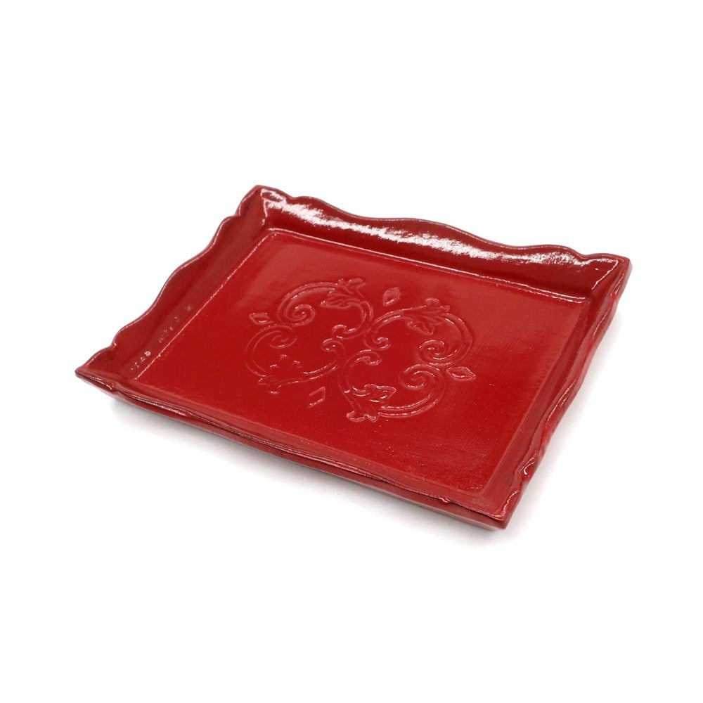 [New] R+D. LAB SANDRA Wood Tray Dark Red [S] [Condition Rank N] [Unisex] [DPD]