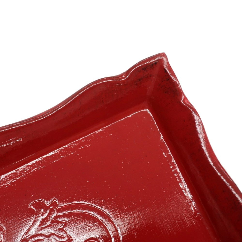 [New] R+D. LAB SANDRA Wood Tray Dark Red [S] [Condition Rank N] [Unisex] [DPD]