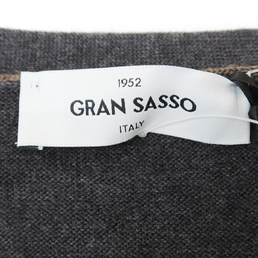 【新品】グランサッソ GRAN SASSO ウール カーディガン グレー【サイズ50】【GRY】【A/W】【状態ランクN】【メンズ】
[CPD]