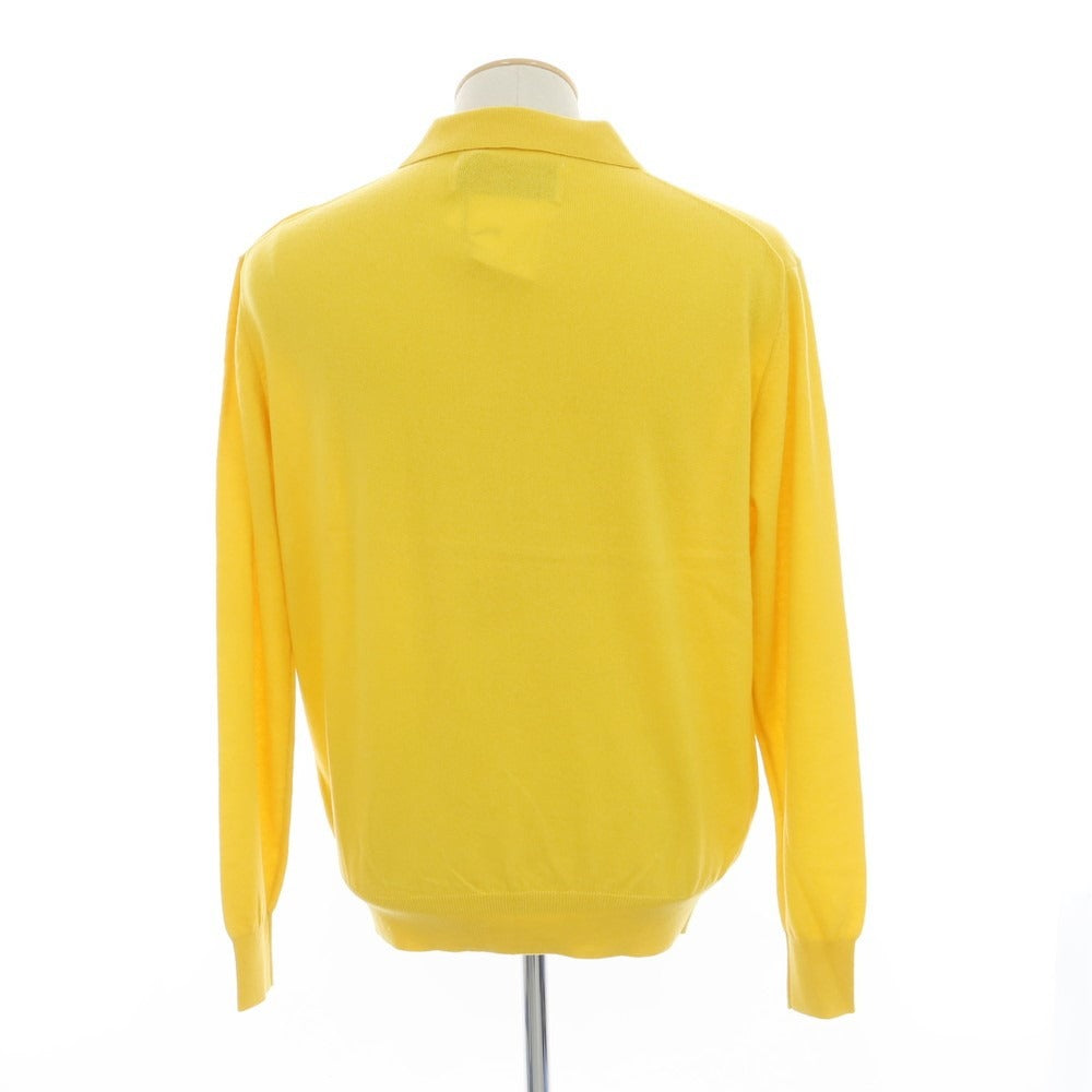 中古】【未使用】ウェルノード walenode カシミヤ 長袖 ポロニット