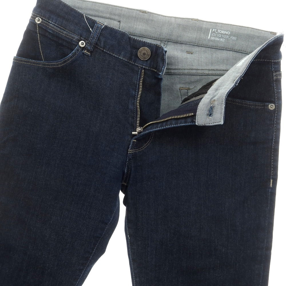 【中古】ピーティートリノ デニム PT TORINO DENIM SWING ストレッチ コットンリヨセルポリエステル ジーンズ デニムパンツ ネイビー【 29 】【 状態ランクB 】【 メンズ 】