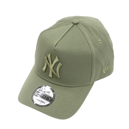 【中古】【未使用】ニューエラ NEW ERA コットン スナップバック キャップ 帽子 オリーブグリーン【 状態ランクS 】【 メンズ 】