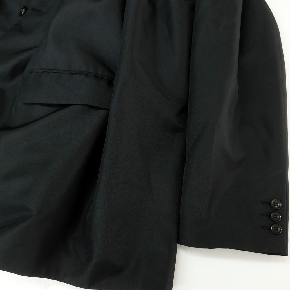 【中古】コムデギャルソンオムプリュス COMME des GARCONS HOMME PLUS 2024年春夏 ポリエステル ギャザージャケット ブラック【 S 】【 状態ランクA 】【 メンズ 】