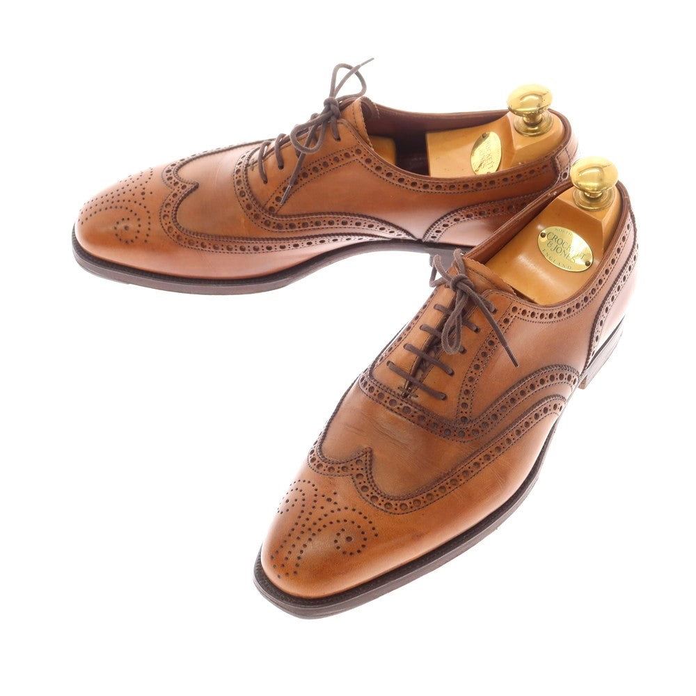 【中古】クロケットアンドジョーンズ CROCKETT&amp;JONES ハンドグレードライン CLIFFORD ウイングチップ ドレスシューズ ブラウン【 6E 】【 状態ランクC 】【 メンズ 】
[BPD]