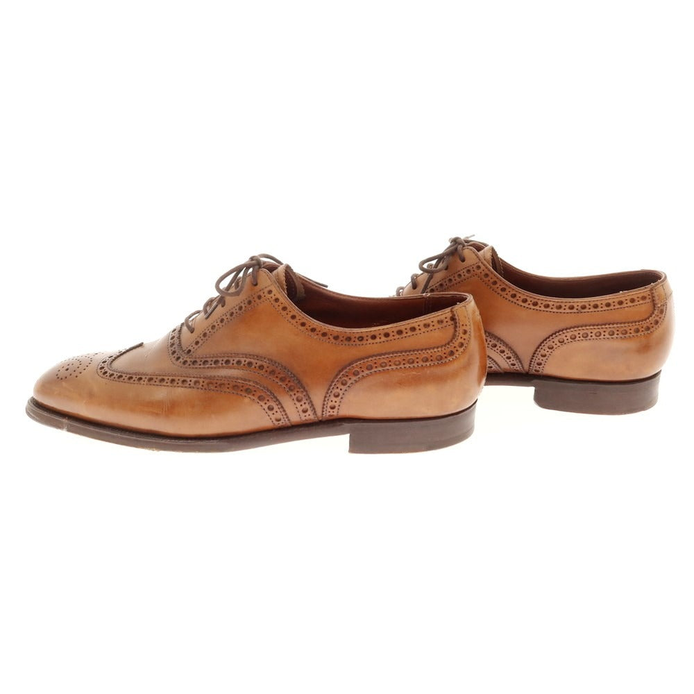 【中古】クロケットアンドジョーンズ CROCKETT&amp;JONES ハンドグレードライン CLIFFORD ウイングチップ ドレスシューズ ブラウン【 6E 】【 状態ランクC 】【 メンズ 】