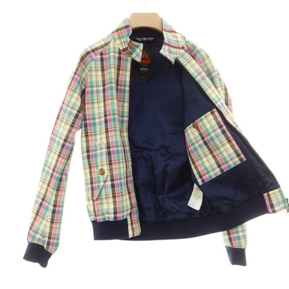 【中古】ノア NOAH × BARACUTA G9 コットン チェック スイングトップ ブルゾン マルチカラー【 40 】【 状態ランクB 】【 メンズ 】