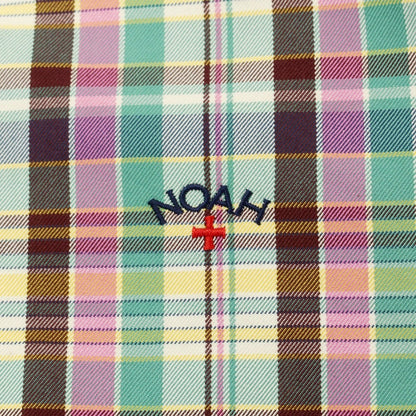 【中古】ノア NOAH × BARACUTA G9 コットン チェック スイングトップ ブルゾン マルチカラー【 40 】【 状態ランクB 】【 メンズ 】