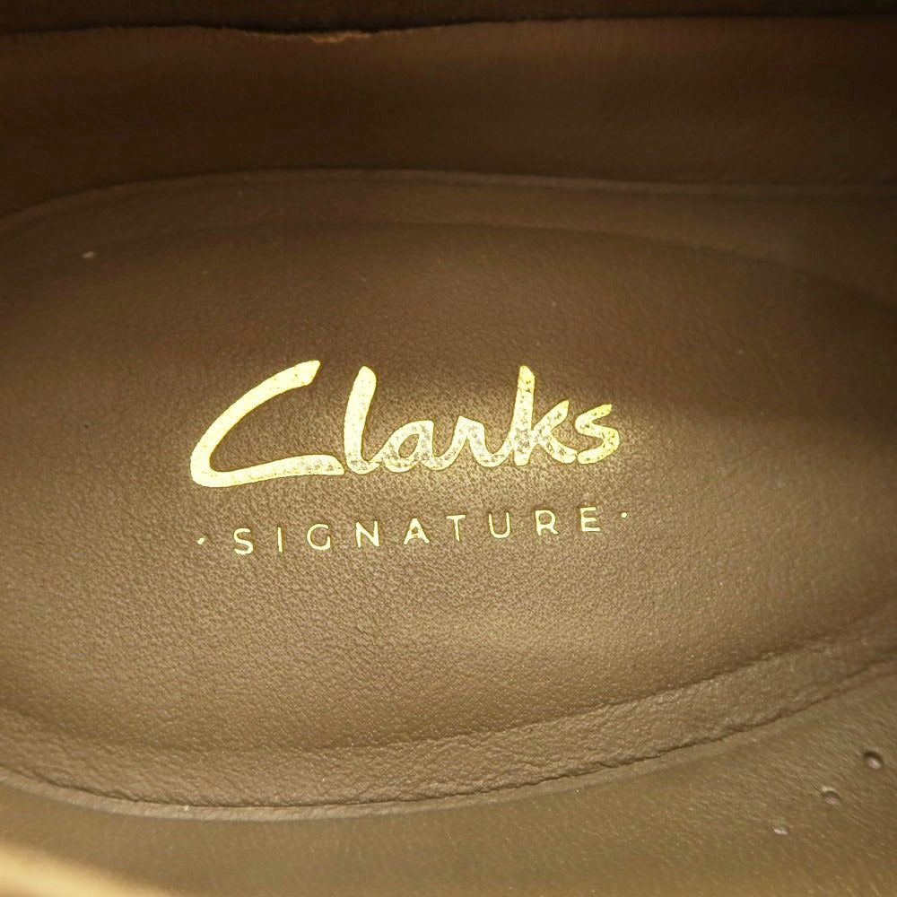 【中古】クラークス Clarks ヌバック スニーカー カーキ【 26.5 】【 状態ランクA 】【 メンズ 】