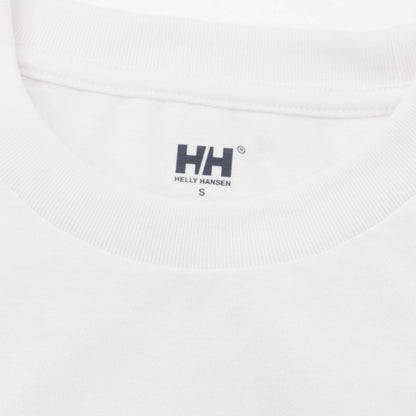 【中古】【未使用】ヘリーハンセン HELLY HANSEN ポリエステルコットン クルーネック 半袖Ｔシャツ ホワイト【 S 】【 状態ランクS 】【 メンズ 】