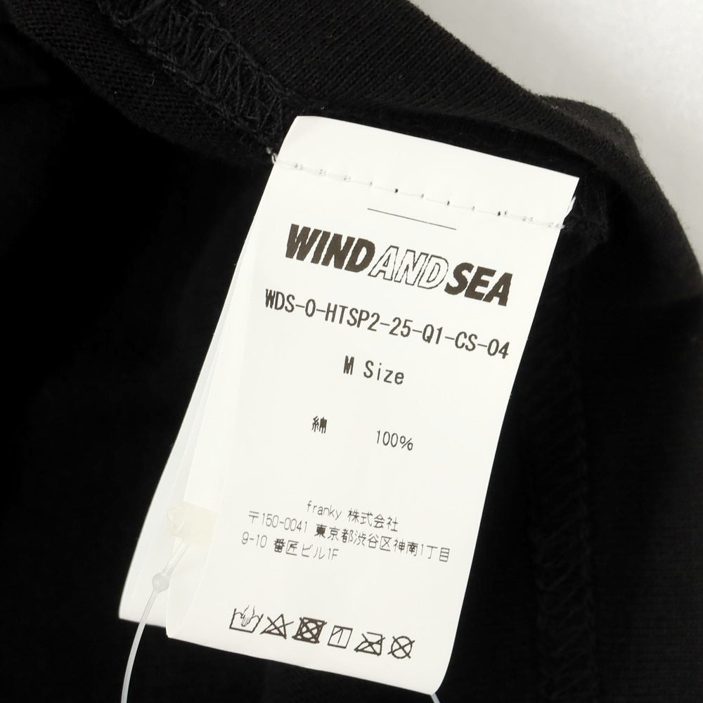 中古】ウィンダンシー WIND AND SEA 2024年春夏 半袖Ｔシャツ ブラック【 M 】【 状態ランクB 】【 メンズ 】 – リタリオリブロ