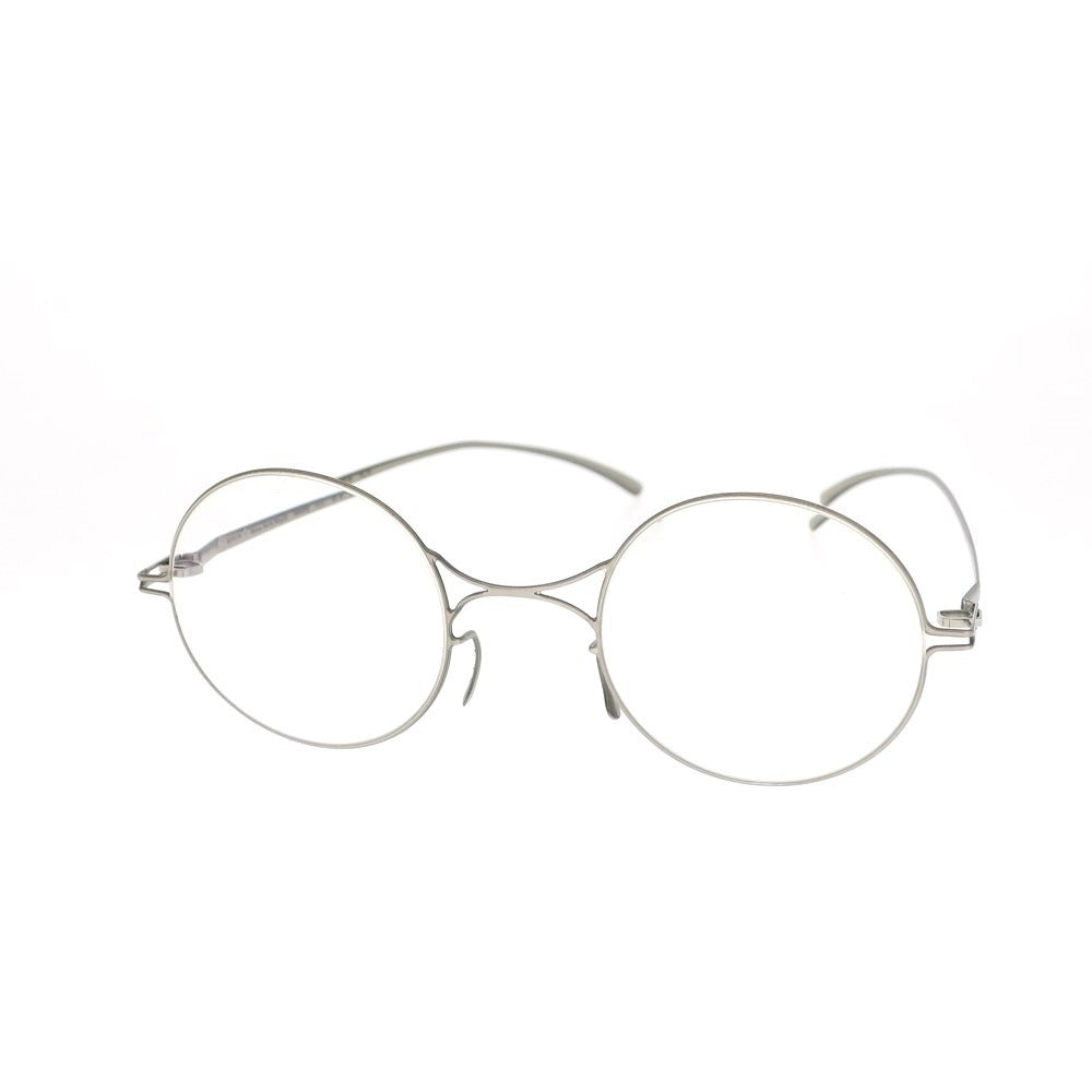 【中古】メゾン マルジェラ Maison Margiela × MYKITA チタンフレーム 眼鏡 メガネ シルバー【 45□22 】【 状態ランクB 】【 メンズ 】