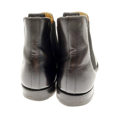 【中古】クロケットアンドジョーンズ CROCKETT&amp;JONES ハンドグレード サイドゴアブーツ ブラック【 81/2Ｅ 】【 状態ランクD 】【 メンズ 】