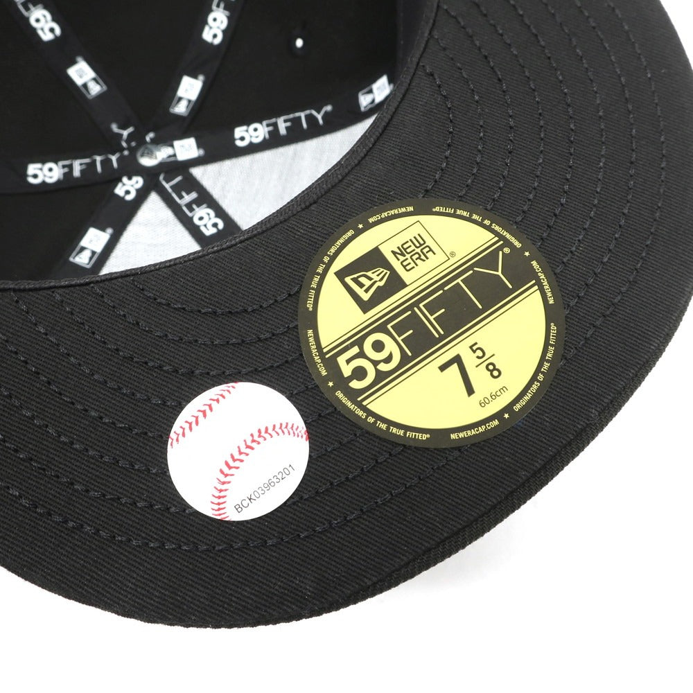 【中古】タカヒロミヤシタザソロイスト TAKAHIRO MIYASHITA The SoloIst. × NEW ERA 2024年秋冬 ポリエステル キャップ ブラック【 7 5/8 】【 状態ランクA 】【 メンズ 】