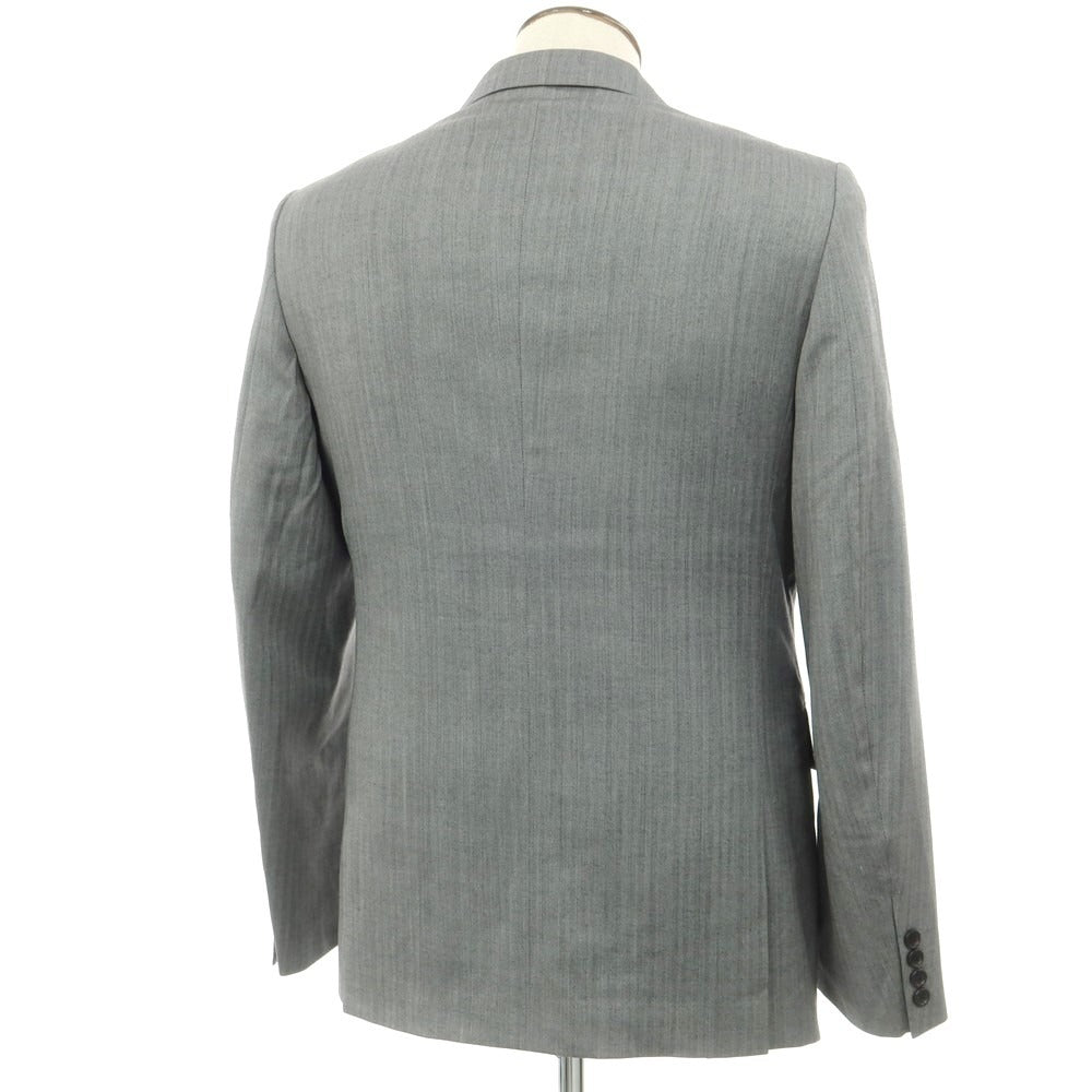 【中古】コムデギャルソン オムドゥ COMME des GARCONS HOMME DEUX 2023年秋冬 ウール テーラードジャケット ライトグレー【 L 】【 状態ランクA 】【 メンズ 】 [EPD]