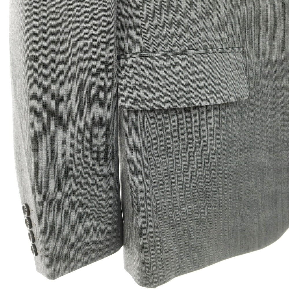 【中古】コムデギャルソン オムドゥ COMME des GARCONS HOMME DEUX 2023年秋冬 ウール テーラードジャケット ライトグレー【 L 】【 状態ランクA 】【 メンズ 】 [EPD]