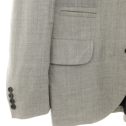 【中古】コムデギャルソン オムドゥ COMME des GARCONS HOMME DEUX 2024年春夏 ウール 切替 テーラードジャケット グレー系【 S 】【 状態ランクA 】【 メンズ 】