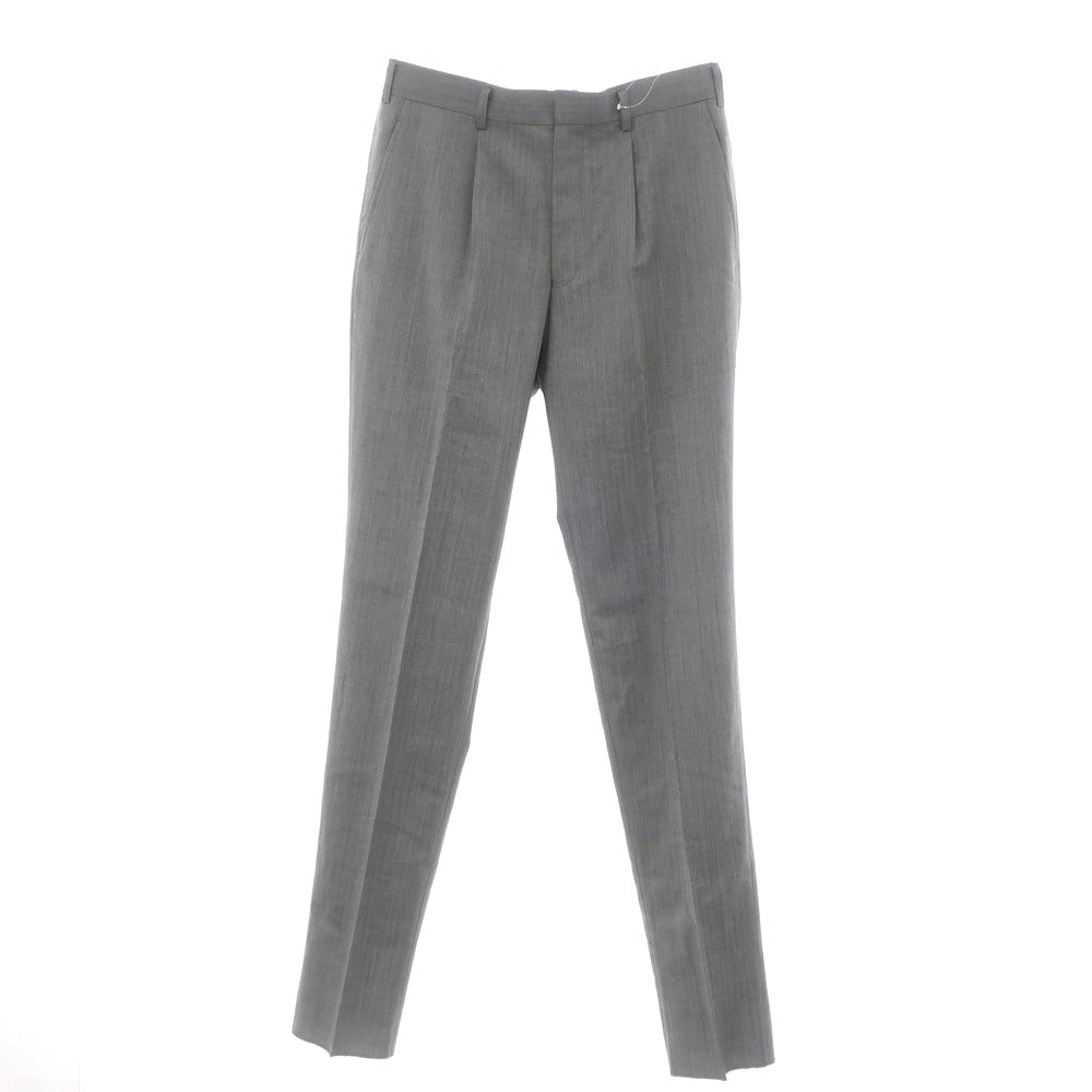 【中古】コムデギャルソン オムドゥ COMME des GARCONS HOMME DEUX 2023年秋冬 ウール カジュアルスラックスパンツ グレー【 M 】【 状態ランクA 】【 メンズ 】