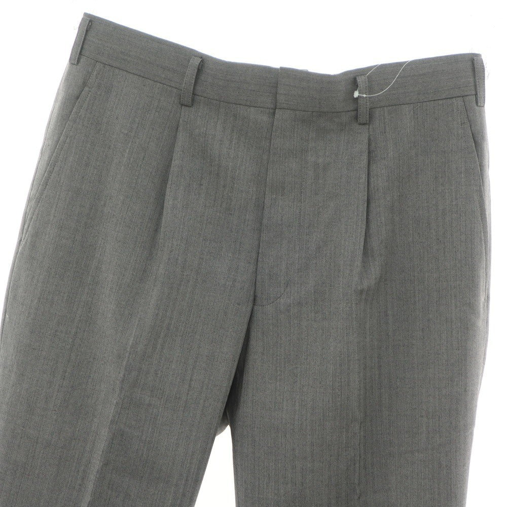 【中古】コムデギャルソン オムドゥ COMME des GARCONS HOMME DEUX 2023年秋冬 ウール カジュアルスラックスパンツ グレー【 M 】【 状態ランクA 】【 メンズ 】