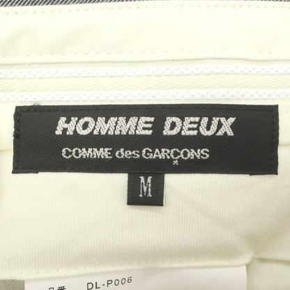 【中古】コムデギャルソン オムドゥ COMME des GARCONS HOMME DEUX 2023年秋冬 ウール カジュアルスラックスパンツ グレー【 M 】【 状態ランクA 】【 メンズ 】