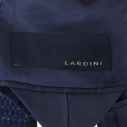 【中古】ラルディーニ LARDINI コットンリネンジャージー カジュアルジャケット ネイビー【 46 】【 状態ランクB 】【 メンズ 】