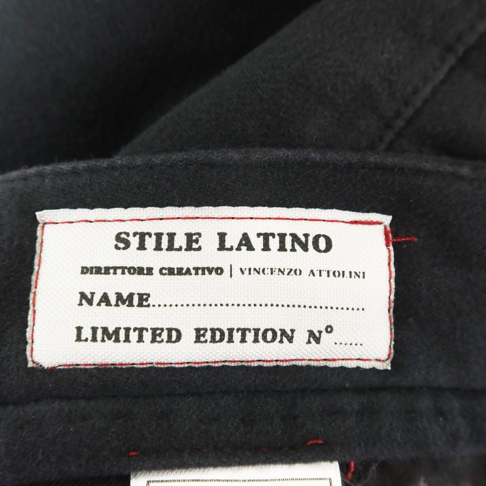 【中古】スティレ ラティーノ STILE LATINO コットンカシミヤ カジュアルスラックスパンツ ブラック【サイズ46】【BLK】【A/W】【状態ランクA】【メンズ】
[CPD]