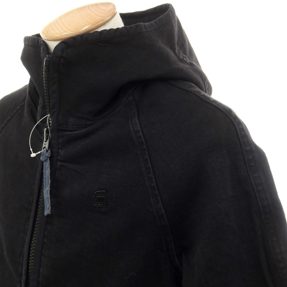 【中古】ジースターロウ G-STAR RAW ストレッチデニム フーデッドコート ブラック【 XS 】【 状態ランクA 】【 メンズ 】
[APD]