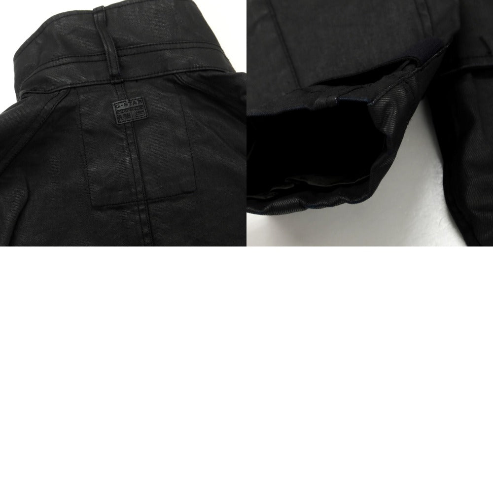 【中古】ジースターロウ G-STAR RAW コットン スタンドカラー フィールドコート ブラック【サイズXS】【 状態ランクA 】【 メンズ 】[EPD]