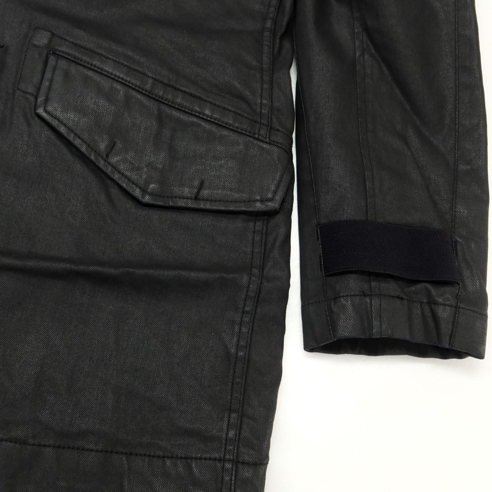 【中古】ジースターロウ G-STAR RAW コットン スタンドカラー フィールドコート ブラック【 XS 】【 状態ランクA 】【 メンズ 】