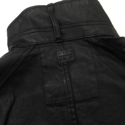 【中古】ジースターロウ G-STAR RAW コットン スタンドカラー フィールドコート ブラック【 XS 】【 状態ランクA 】【 メンズ 】